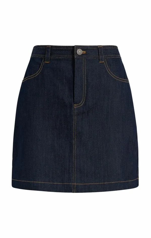 Cinq Sept Braided Lynette Skirt Indigo Women Skirts