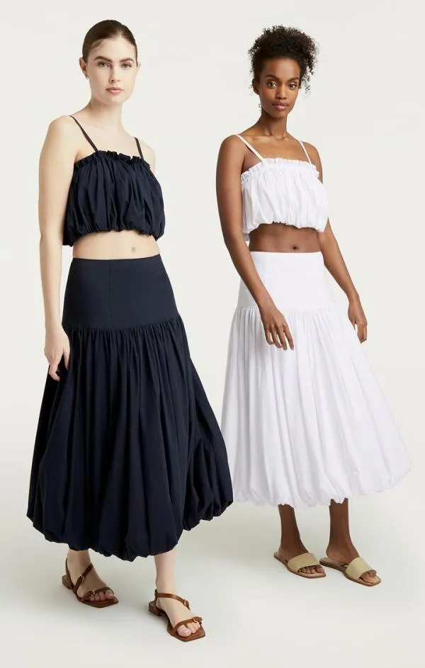 Cinq Sept Ivee Top White Women Tank Tops and Camisoles