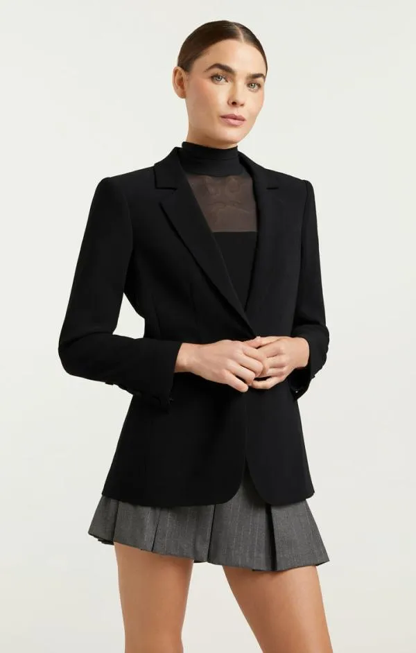 Cinq Sept Karlie Blazer Black Women Blazers