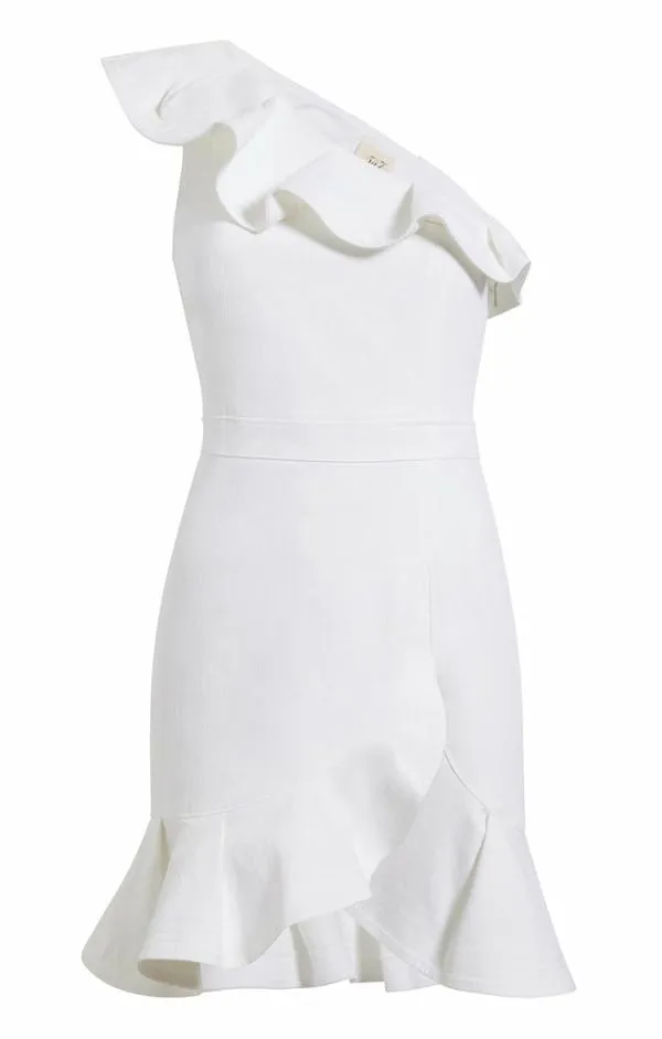 Cinq Sept Laury Dress White Women Mini