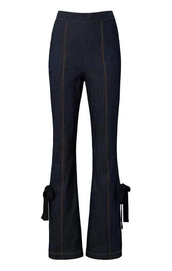Cinq Sept Long Lou Pant Indigo Women Pants