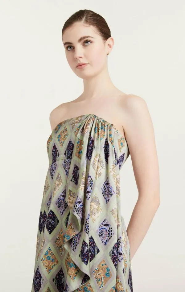 Cinq Sept Luisa Dress Celadon Multi Women Mini