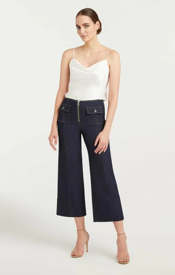 Cinq Sept Marta Cami Ivory Women Tank Tops and Camisoles