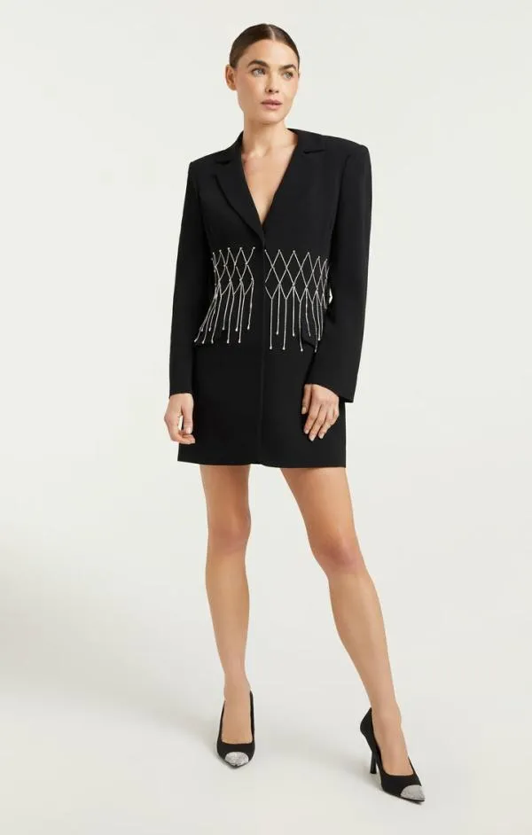 Cinq Sept Naydeen Dress Black Women Mini