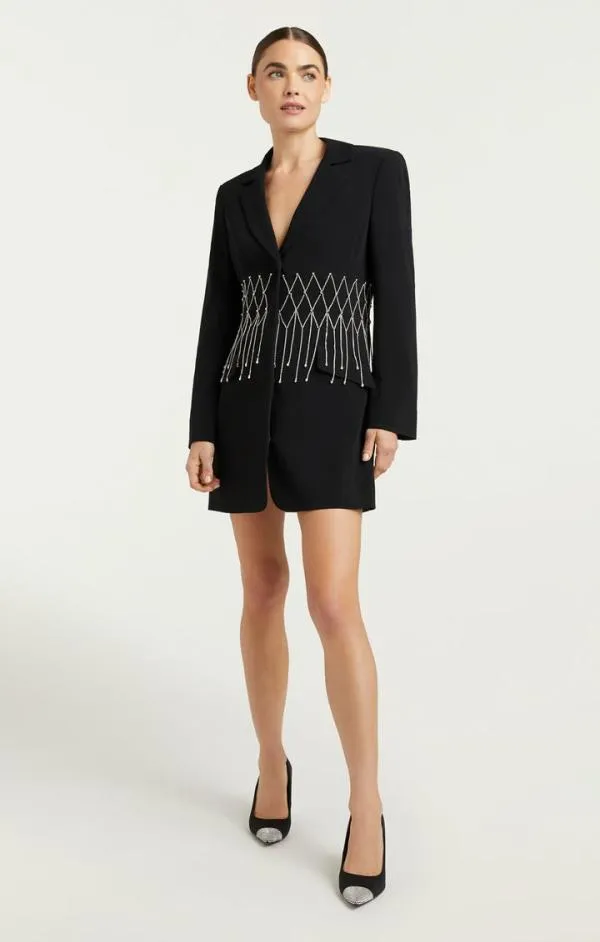 Cinq Sept Naydeen Dress Black Women Mini