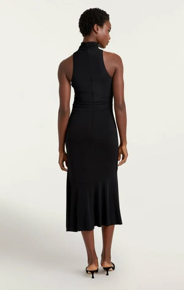 Cinq Sept Rori Dress Black Women Midi