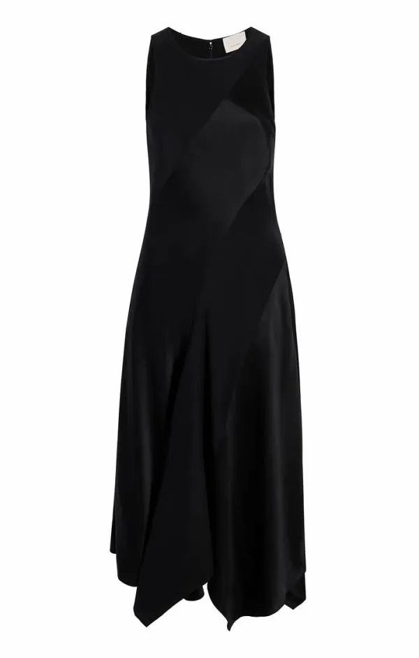 Cinq Sept Solana Dress Black Women Midi