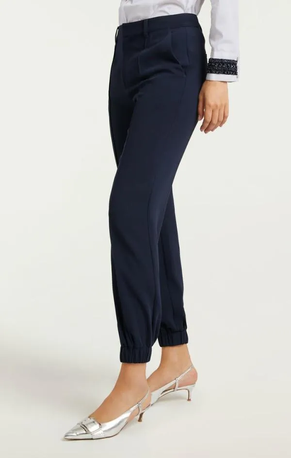 Cinq Sept Tabitha Pant Navy Women Pants