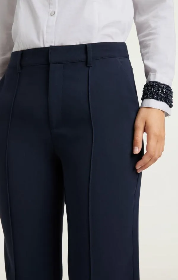 Cinq Sept Tabitha Pant Navy Women Pants