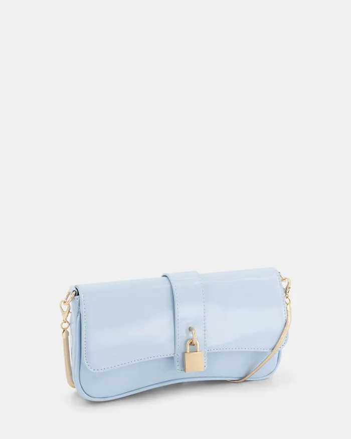 Clutch Bags ANTABELLA SKY BLUE PATENT Cross Body Bags NOVO Shoes Women
