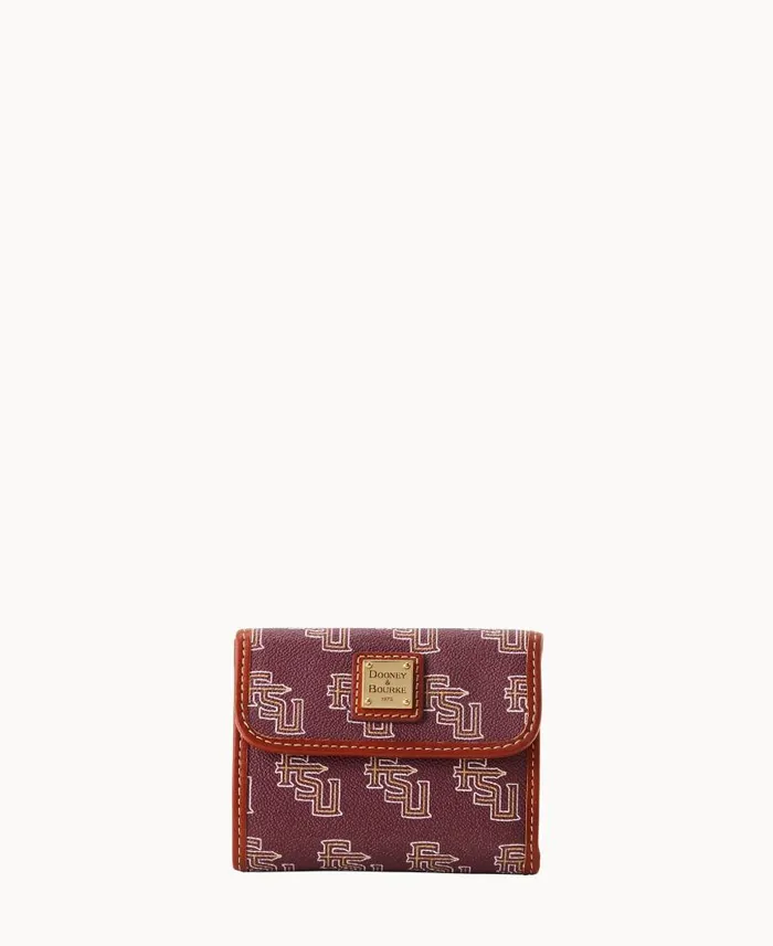 Collegiate Florida State Flap Credit Card Wallet Florida State ManWoman Dooney and Bourke Wallets Collegiate Florida State Flap Credit Card Wallet Florida State ManWoman Dooney and Bourke Wallets