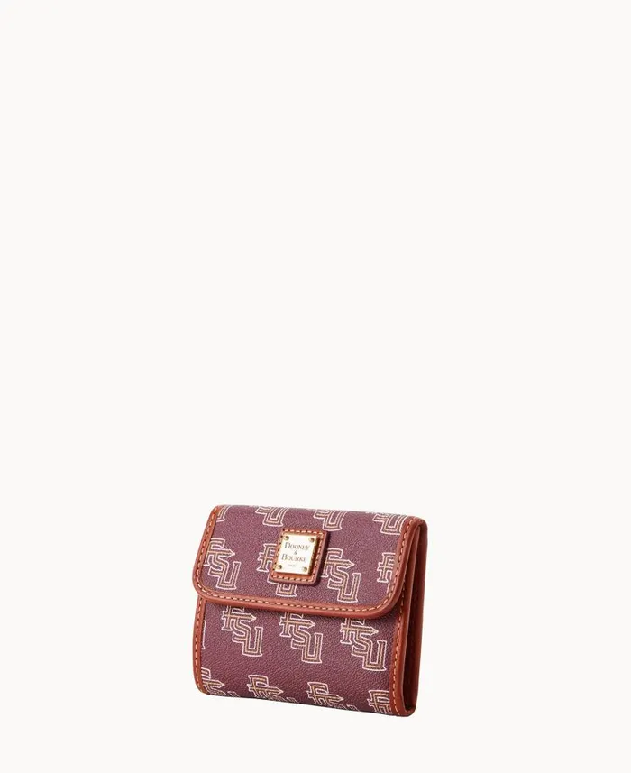 Collegiate Florida State Flap Credit Card Wallet Florida State ManWoman Dooney and Bourke Wallets Collegiate Florida State Flap Credit Card Wallet Florida State ManWoman Dooney and Bourke Wallets