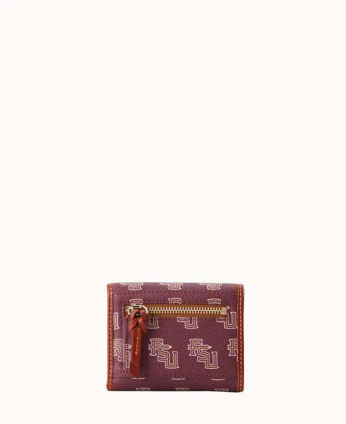 Collegiate Florida State Flap Credit Card Wallet Florida State ManWoman Dooney and Bourke Wallets Collegiate Florida State Flap Credit Card Wallet Florida State ManWoman Dooney and Bourke Wallets
