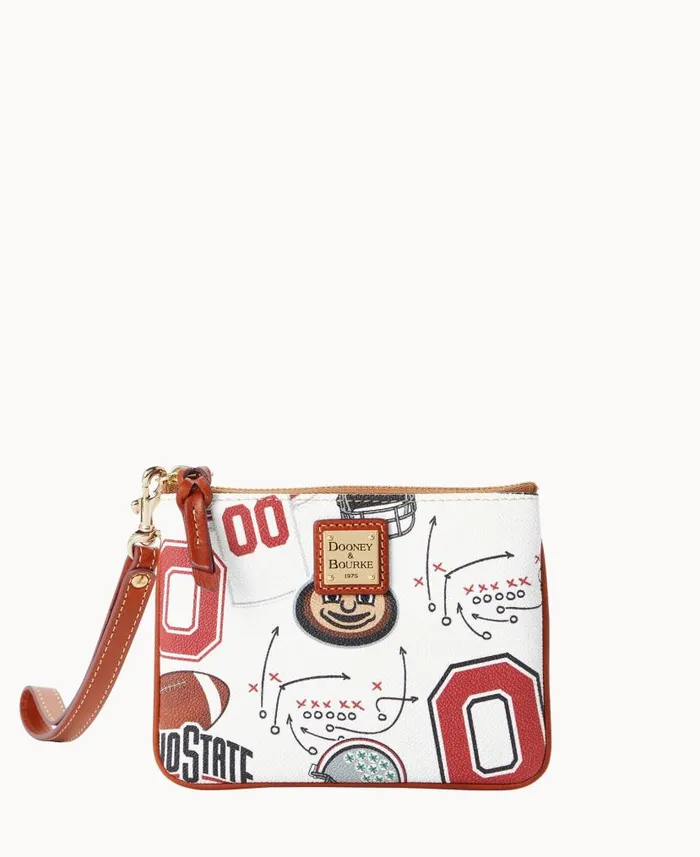 Collegiate Ohio State University Stadium Wristlet Ohio State ManWoman Dooney and Bourke Wallets Collegiate Ohio State University Stadium Wristlet Ohio State ManWoman Dooney and Bourke Wallets