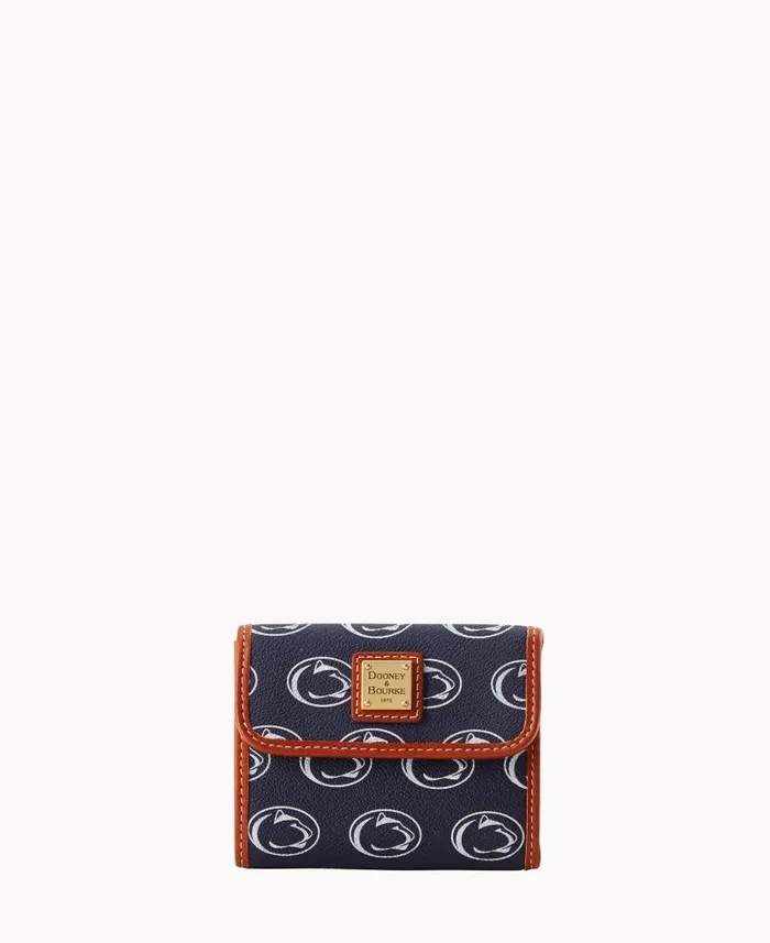 Collegiate Penn State University Flap Credit Card Wallet Penn State ManWoman Dooney and Bourke Wallets Collegiate Penn State University Flap Credit Card Wallet Penn State ManWoman Dooney and Bourke Wallets