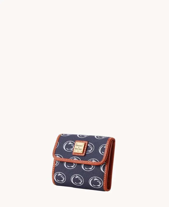 Collegiate Penn State University Flap Credit Card Wallet Penn State ManWoman Dooney and Bourke Wallets Collegiate Penn State University Flap Credit Card Wallet Penn State ManWoman Dooney and Bourke Wallets