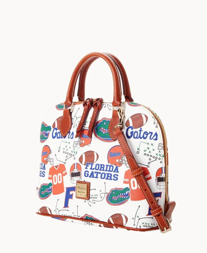 Collegiate University Of Florida Zip Zip Satchel U Of Florida Woman Dooney and Bourke Satchels Collegiate University Of Florida Zip Zip Satchel U Of Florida Woman Dooney and Bourke Satchels