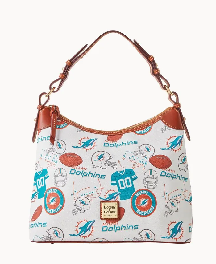 Collegiate University Of Miami Hobo U Of Miami Woman Dooney and Bourke Shoulder Bags Collegiate University Of Miami Hobo U Of Miami Woman Dooney and Bourke Shoulder Bags