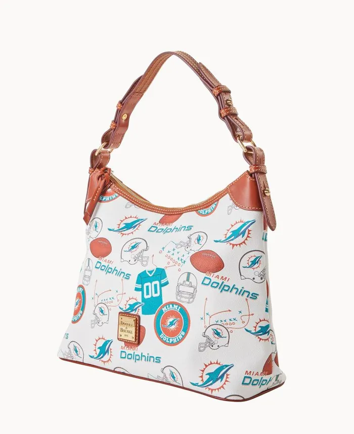 Collegiate University Of Miami Hobo U Of Miami Woman Dooney and Bourke Shoulder Bags Collegiate University Of Miami Hobo U Of Miami Woman Dooney and Bourke Shoulder Bags