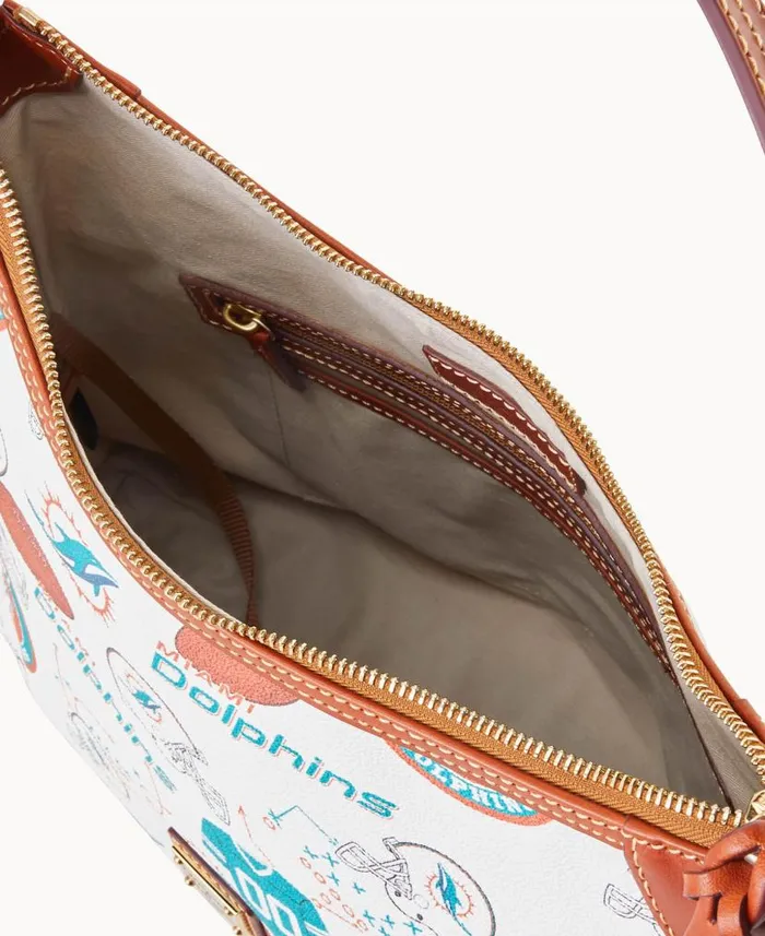Collegiate University Of Miami Hobo U Of Miami Woman Dooney and Bourke Shoulder Bags Collegiate University Of Miami Hobo U Of Miami Woman Dooney and Bourke Shoulder Bags