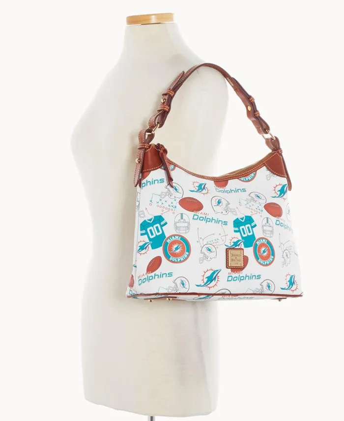 Collegiate University Of Miami Hobo U Of Miami Woman Dooney and Bourke Shoulder Bags Collegiate University Of Miami Hobo U Of Miami Woman Dooney and Bourke Shoulder Bags