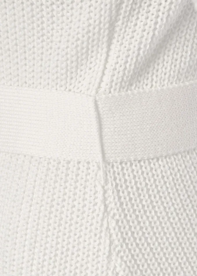 COWL NECK SWEATER DRESS White Women VENUS Midi Dresses