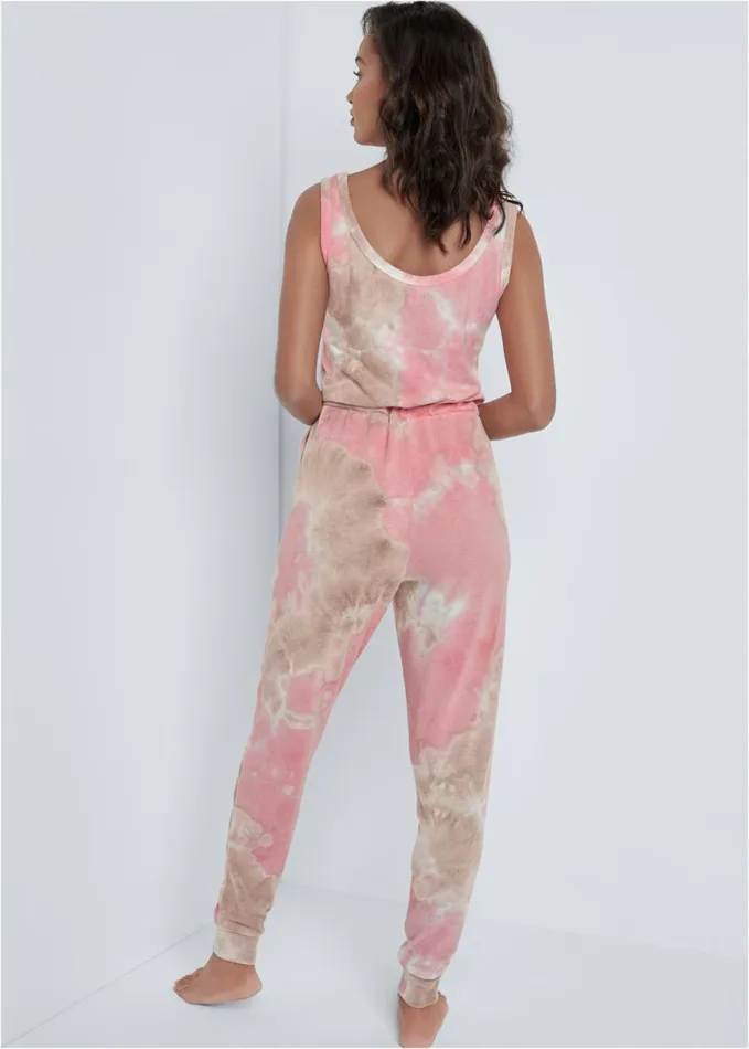 COZY HACCI JUMPSUIT Taupe Multi Women VENUS Jumpsuits