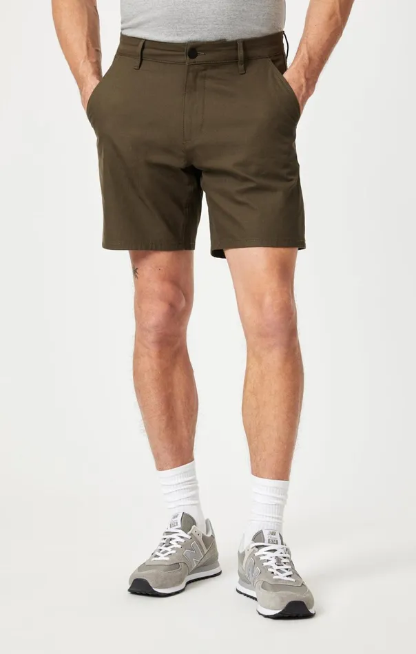 Darren Chino Shorts In Khaki True Move Men Mavi Jeans Shorts Darren Chino Shorts In Khaki True Move Men Mavi Jeans Shorts