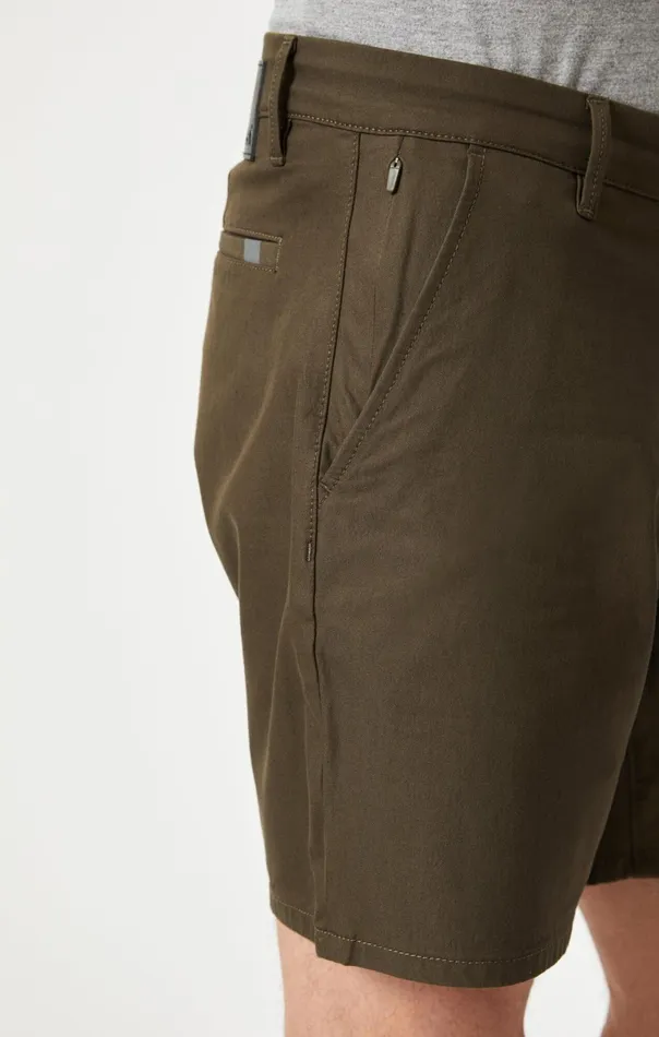 Darren Chino Shorts In Khaki True Move Men Mavi Jeans Shorts Darren Chino Shorts In Khaki True Move Men Mavi Jeans Shorts