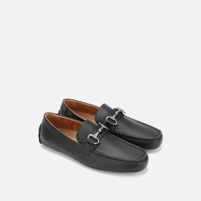 Dawson Horsebit Driver Black Men Kenneth Cole Loafers