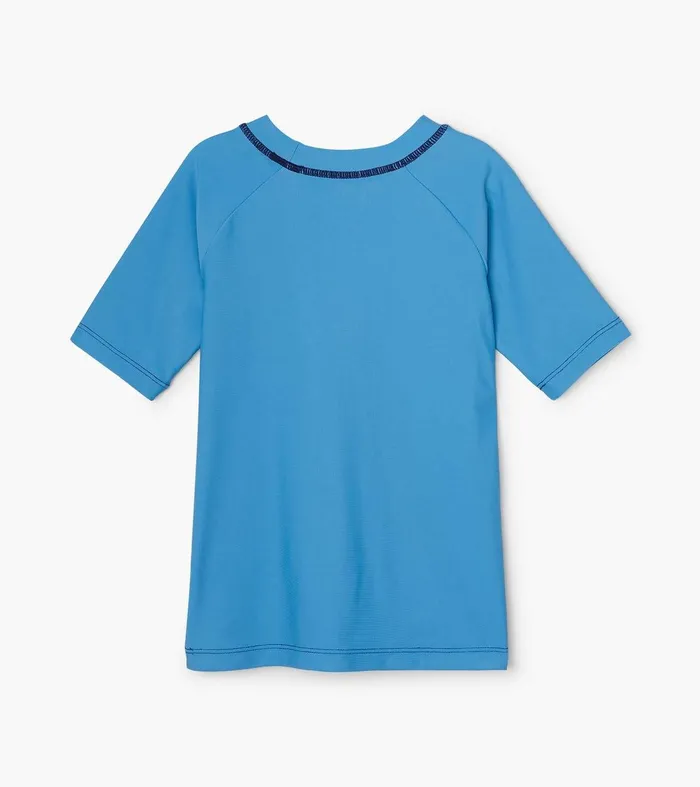 Deep Sea Shark Short Sleeve Rashguard Hatley