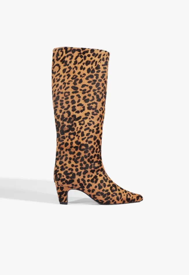 Dellia Up Boot Animal Print Women Schutz Shoes Boots