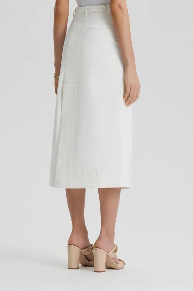 Denim Women Scanlan Theodore DENIM SKIRT Natural115 Denim Women Scanlan Theodore DENIM SKIRT Natural115