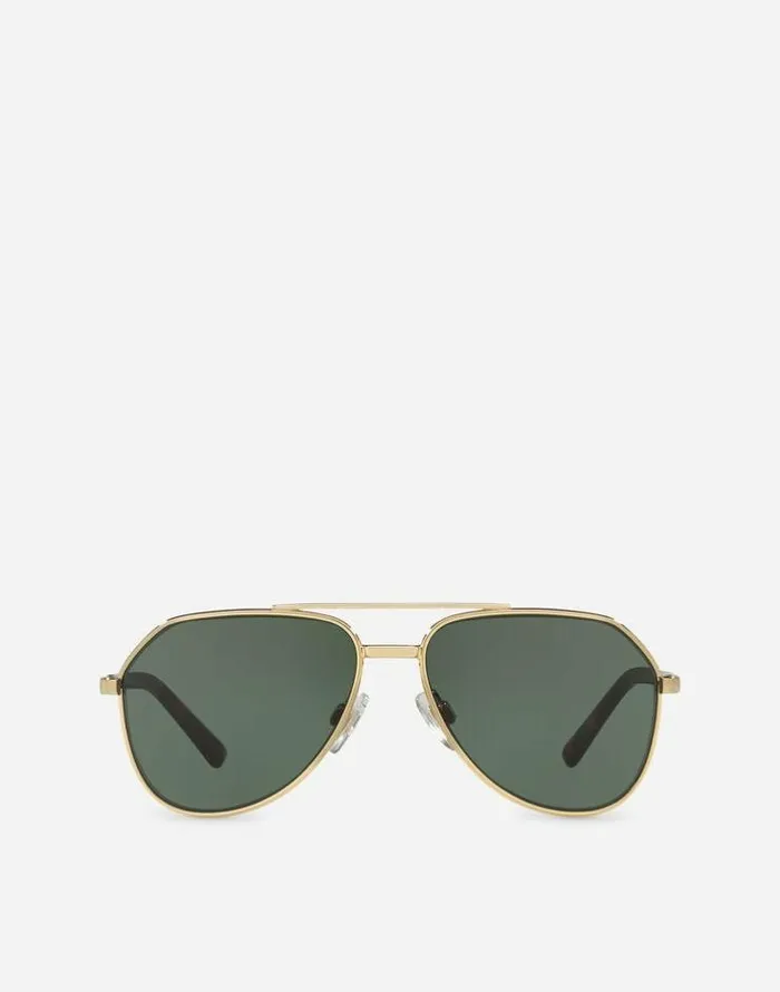 Dolce and Gabbana Accessories Children DNA Sunglasses Gun Metal