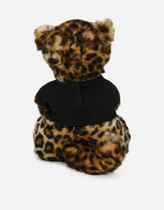 Dolce and Gabbana Accessories Children Leopard Mascot Soft Toy Multicolor Dolce and Gabbana Accessories Children Leopard Mascot Soft Toy Multicolor