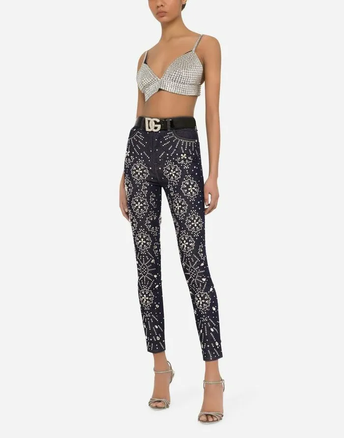 Dolce and Gabbana Denim Women Denim Jeans Multicolor Dolce and Gabbana Denim Women Denim Jeans Multicolor