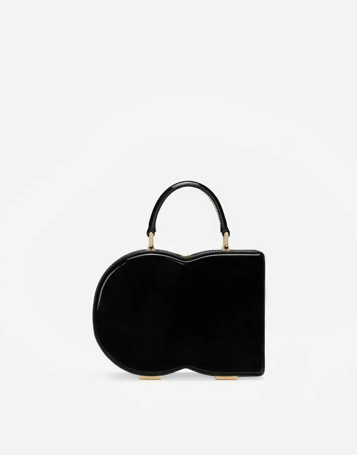 Dolce and Gabbana DG Logo Bag Women DG Logo Bag Box Handbag Black Dolce and Gabbana DG Logo Bag Women DG Logo Bag Box Handbag Black