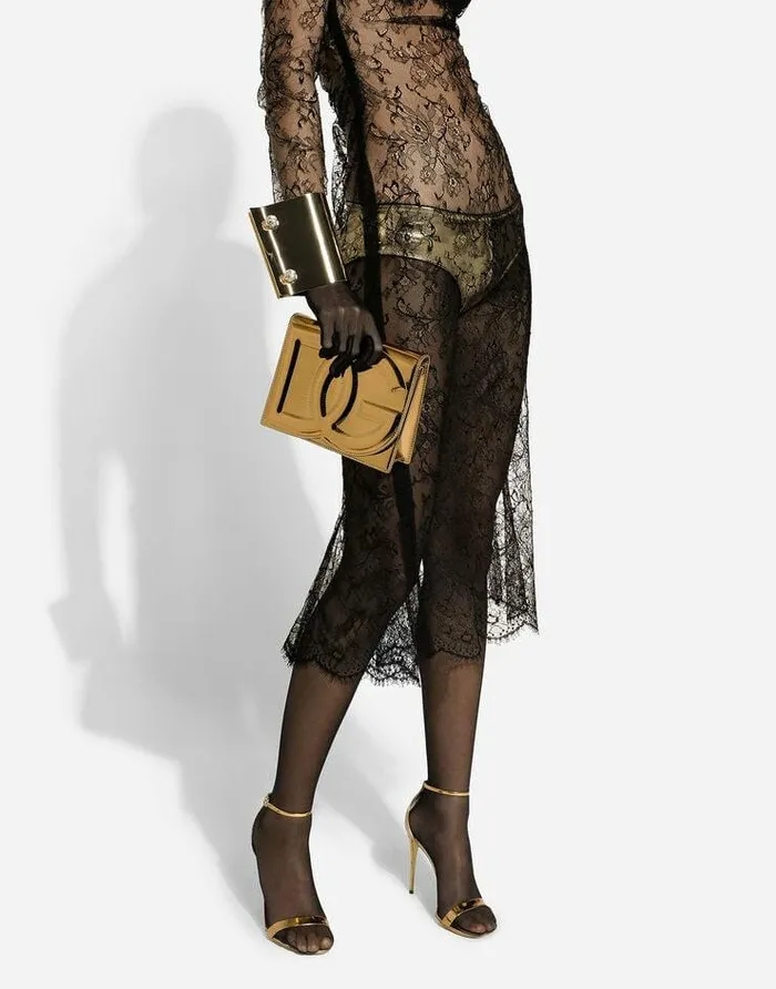 Dolce and Gabbana DG Logo Bag Women DG Logo Bag Crossbody Bag Gold Dolce and Gabbana DG Logo Bag Women DG Logo Bag Crossbody Bag Gold