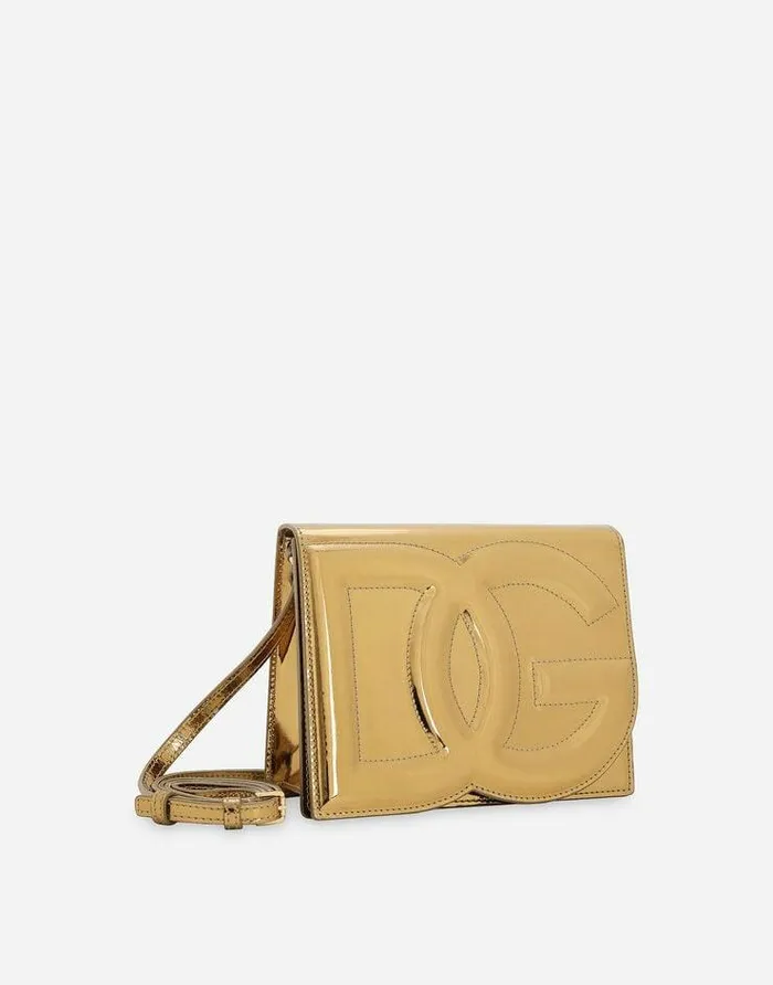 Dolce and Gabbana DG Logo Bag Women DG Logo Bag Crossbody Bag Gold Dolce and Gabbana DG Logo Bag Women DG Logo Bag Crossbody Bag Gold