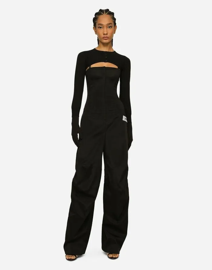 Dolce and Gabbana Dresses Women KIM DOLCEandGABBANA Cady Jumpsuit Black Dolce and Gabbana Dresses Women KIM DOLCEandGABBANA Cady Jumpsuit Black