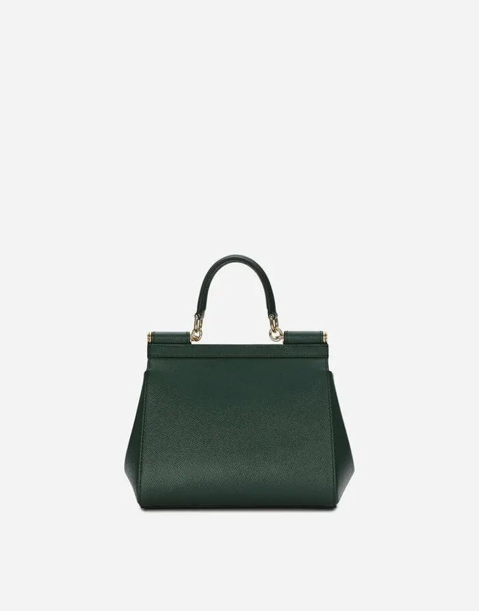 Dolce and Gabbana Handbags Women Medium Sicily Handbag Green