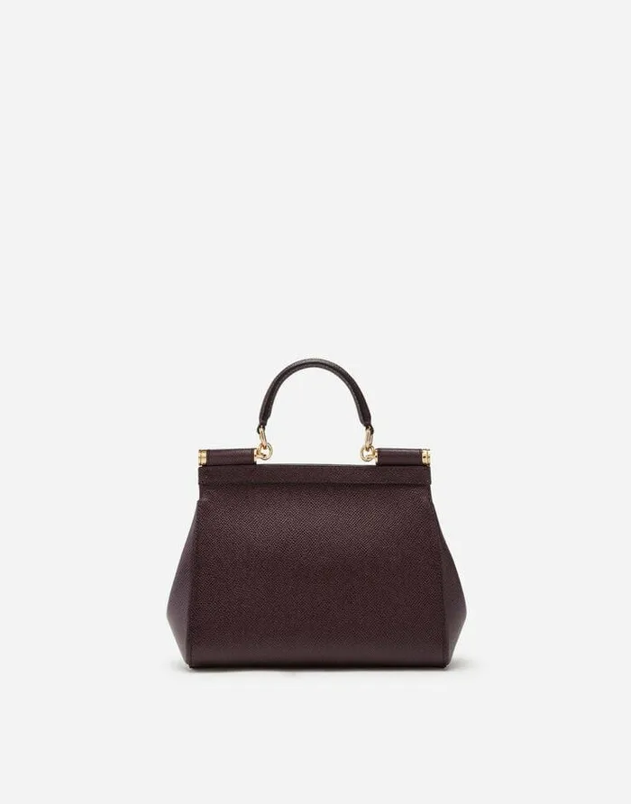 Dolce and Gabbana Handbags Women Medium Sicily Handbag Purple Dolce and Gabbana Handbags Women Medium Sicily Handbag Purple