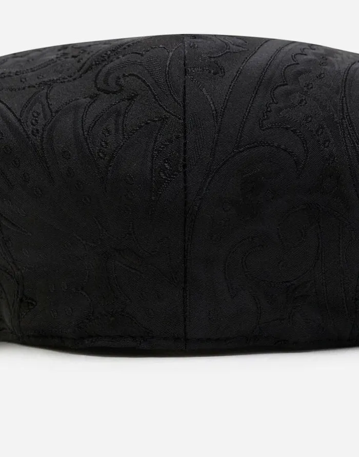 Dolce and Gabbana Hats And Gloves Men Stretch Cotton Flat Cap Black Dolce and Gabbana Hats And Gloves Men Stretch Cotton Flat Cap Black