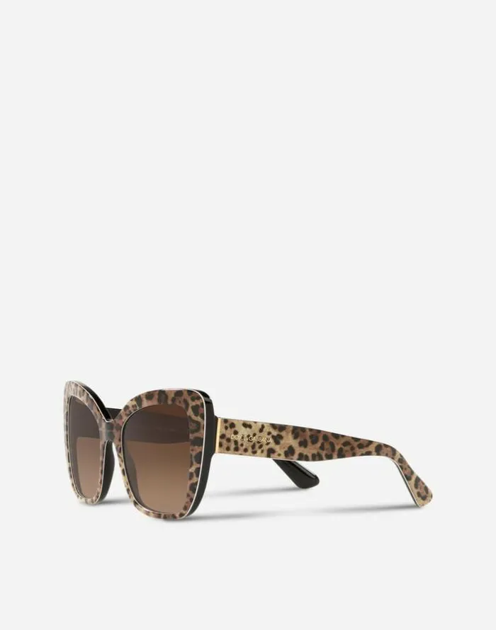 Dolce and Gabbana Icons Women Print Family Sunglasses Leo Print Dolce and Gabbana Icons Women Print Family Sunglasses Leo Print