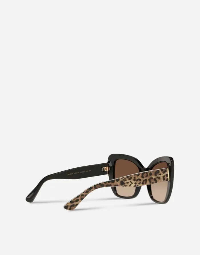 Dolce and Gabbana Icons Women Print Family Sunglasses Leo Print Dolce and Gabbana Icons Women Print Family Sunglasses Leo Print