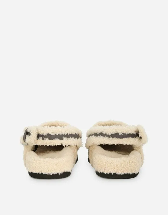 Dolce and Gabbana Sandals And Slides Men Nubuck Mules Multicolor Dolce and Gabbana Sandals And Slides Men Nubuck Mules Multicolor