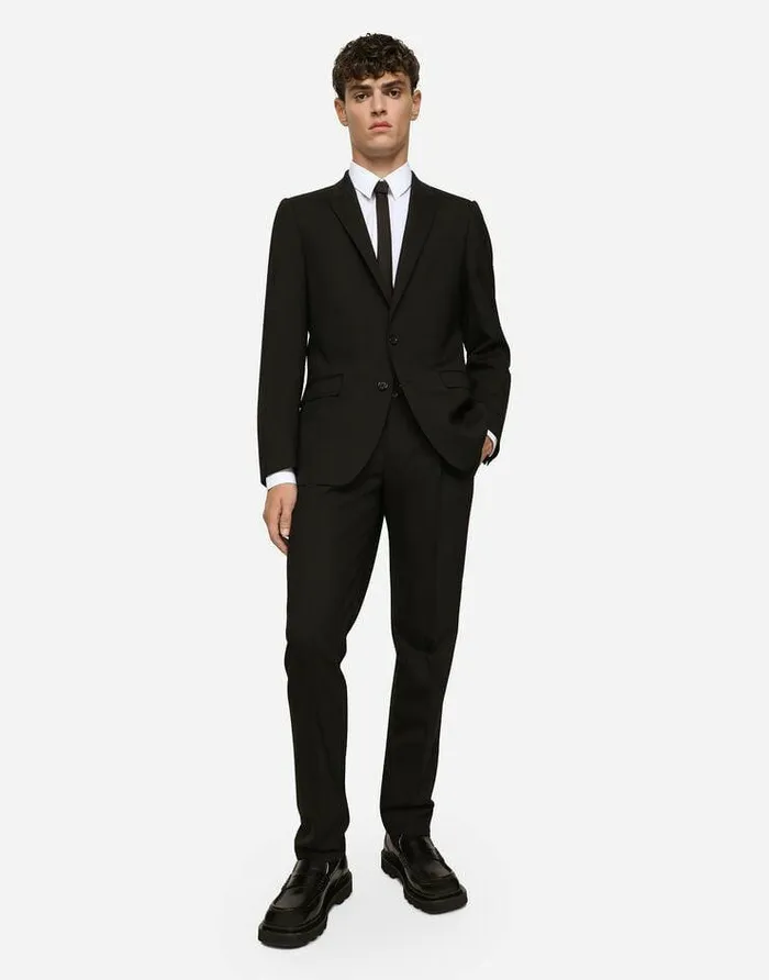 Dolce and Gabbana Shirts Men Stretch Poplin Goldfit Shirt White Dolce and Gabbana Shirts Men Stretch Poplin Goldfit Shirt White
