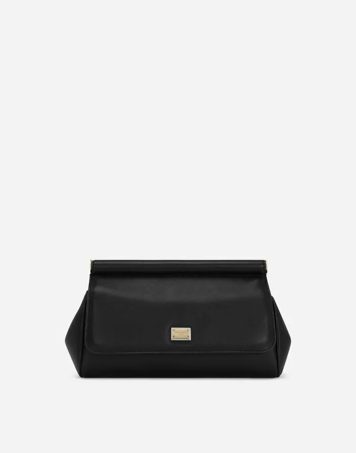 Dolce and Gabbana Sicily Women Sicily Handbag Black