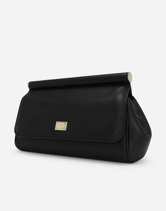 Dolce and Gabbana Sicily Women Sicily Handbag Black Dolce and Gabbana Sicily Women Sicily Handbag Black