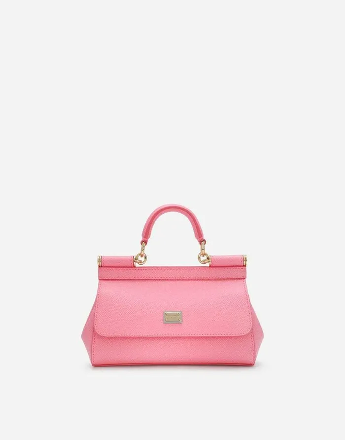 Dolce and Gabbana Sicily Women Small Sicily Handbag Pink